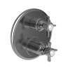 Newport Brass Chesterfield(R): 1/2" Round Thermostatic Trim Plate with Handle