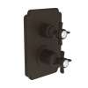 Newport Brass Chesterfield(R): 1/2" Square Thermostatic Trim Plate with Handle