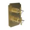 Newport Brass Chesterfield(R): 1/2" Square Thermostatic Trim Plate with Handle