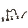 Newport Brass Chesterfield(R): Roman Tub Faucet with Hand Shower