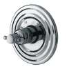 Newport Brass Chesterfield(R): 3/4" Round Thermostatic Trim Plate with Handle