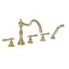 Newport Brass Chesterfield(R): Roman Tub Faucet with Hand Shower