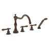 Newport Brass Chesterfield(R): Roman Tub Faucet with Hand Shower