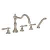 Newport Brass Chesterfield(R): Roman Tub Faucet with Hand Shower