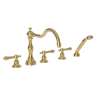 Newport Brass Chesterfield(R): Roman Tub Faucet with Hand Shower