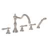 Newport Brass Chesterfield(R): Roman Tub Faucet with Hand Shower