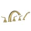 Newport Brass Alexandria: Roman Tub Faucet with Hand Shower
