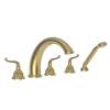 Newport Brass Alexandria: Roman Tub Faucet with Hand Shower