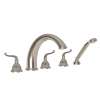 Newport Brass Alexandria: Roman Tub Faucet with Hand Shower