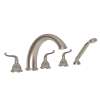 Newport Brass Alexandria: Roman Tub Faucet with Hand Shower