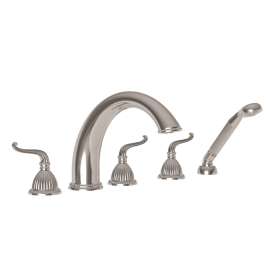 Newport Brass Alexandria: Roman Tub Faucet with Hand Shower