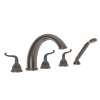 Newport Brass Alexandria: Roman Tub Faucet with Hand Shower