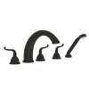 Newport Brass Alexandria: Roman Tub Faucet with Hand Shower