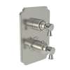 Newport Brass Metropole(R): 1/2" Square Thermostatic Trim Plate with Handle