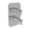 Newport Brass Metropole(R): 1/2" Square Thermostatic Trim Plate with Handle