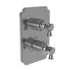 Newport Brass Metropole(R): 1/2" Square Thermostatic Trim Plate with Handle