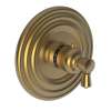 Newport Brass Metropole(R): 3/4" Round Thermostatic Trim Plate with Handle