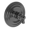 Newport Brass Metropole(R): 3/4" Round Thermostatic Trim Plate with Handle