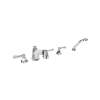 Newport Brass Metropole(R): Roman Tub Faucet with Hand Shower