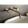 Newport Brass East Linear(R): Wall Mount Lavatory Faucet