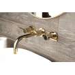 Newport Brass East Linear(R): Wall Mount Lavatory Faucet