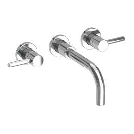 Newport Brass East Linear(R): Wall Mount Lavatory Faucet