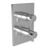 Newport Brass East Linear(R): 1/2" Square Thermostatic Trim Plate with Handle