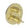 Newport Brass Miro: 1/2" Round Thermostatic Trim Plate with Handle
