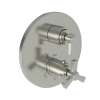 Newport Brass Miro: 1/2" Round Thermostatic Trim Plate with Handle