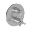 Newport Brass Miro: 1/2" Round Thermostatic Trim Plate with Handle
