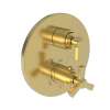 Newport Brass Miro: 1/2" Round Thermostatic Trim Plate with Handle