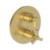 Newport Brass Miro: 1/2" Round Thermostatic Trim Plate with Handle