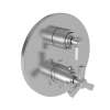 Newport Brass Miro: 1/2" Round Thermostatic Trim Plate with Handle