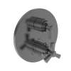 Newport Brass Miro: 1/2" Round Thermostatic Trim Plate with Handle