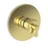 Newport Brass Miro: 3/4" Round Thermostatic Trim Plate with Handle