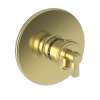 Newport Brass Miro: 3/4" Round Thermostatic Trim Plate with Handle
