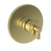 Newport Brass Miro: 3/4" Round Thermostatic Trim Plate with Handle