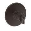 Newport Brass Miro: 3/4" Round Thermostatic Trim Plate with Handle
