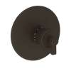 Newport Brass Miro: 3/4" Round Thermostatic Trim Plate with Handle
