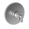 Newport Brass Miro: 3/4" Round Thermostatic Trim Plate with Handle