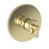 Newport Brass Miro: 3/4" Round Thermostatic Trim Plate with Handle