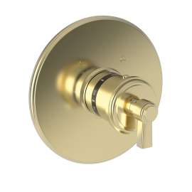Newport Brass Miro: 3/4" Round Thermostatic Trim Plate with Handle