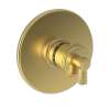 Newport Brass Miro: 3/4" Round Thermostatic Trim Plate with Handle