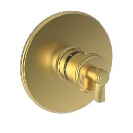 Newport Brass Miro: 3/4" Round Thermostatic Trim Plate with Handle