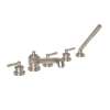 Newport Brass Miro: Roman Tub Faucet with Hand Shower