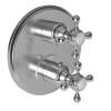 Newport Brass Victoria: 1/2" Round Thermostatic Trim Plate with Handle