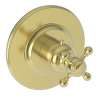 Newport Brass Victoria: 3/4" Round Thermostatic Trim Plate with Handle
