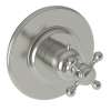 Newport Brass Victoria: 3/4" Round Thermostatic Trim Plate with Handle