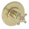 Newport Brass Victoria: 3/4" Round Thermostatic Trim Plate with Handle