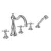 Newport Brass Victoria: Roman Tub Faucet with Hand Shower